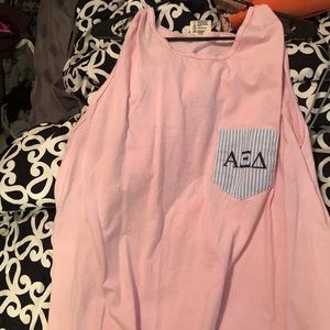 Alpha xi delta muscle tank top T-shirt